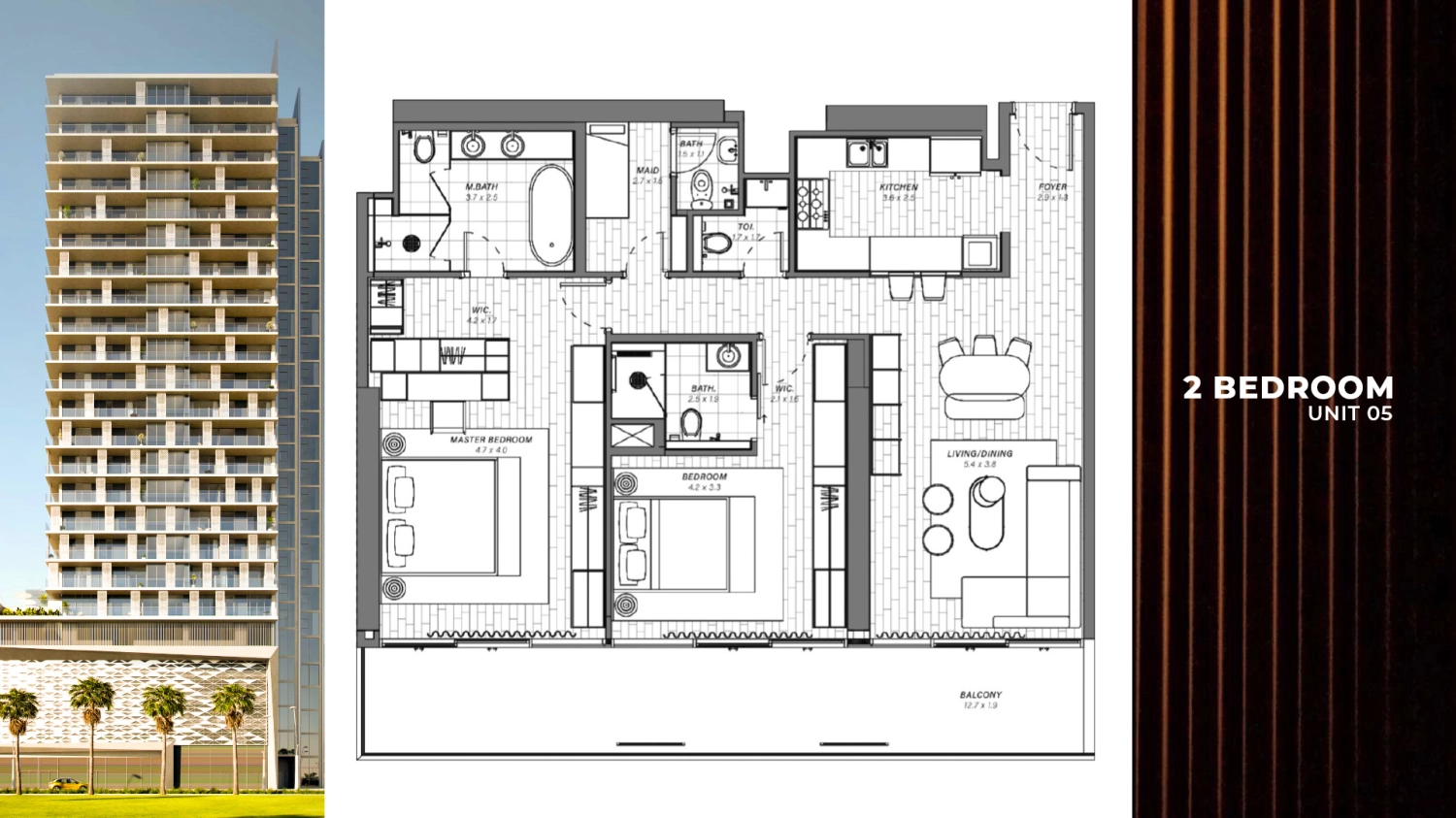 2 BR - Type B